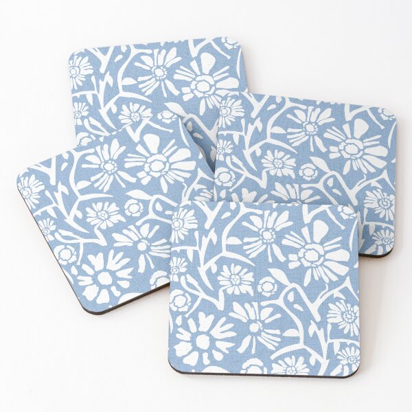 Item preview, Desert Flowers. White and blue version designed and sold by Alex  Blud.