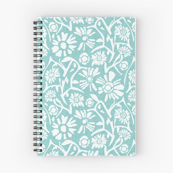 Item preview, Desert Flowers. White and turquoise version designed and sold by Alex  Blud.
