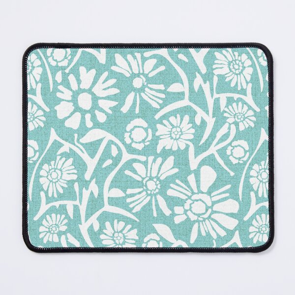 Item preview, Desert Flowers. White and turquoise version designed and sold by Alex  Blud.