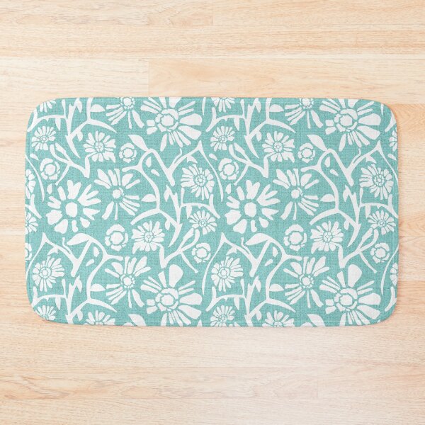 Item preview, Desert Flowers. White and turquoise version designed and sold by Alex  Blud.