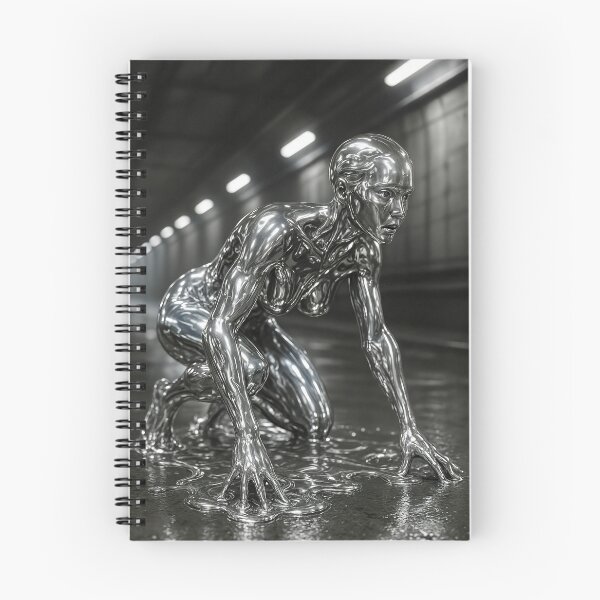 Item preview, Metallic Humanoid Crouching Industrial Corridor designed and sold by CathryneDelamort.