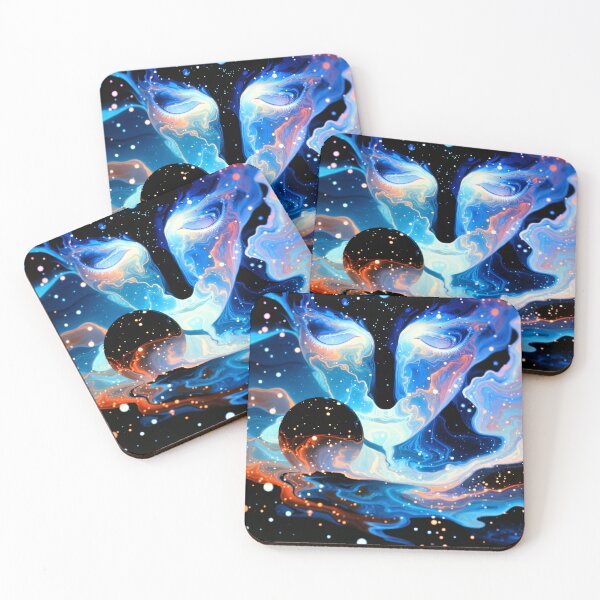 Item preview, Cosmic Face in the Stars designed and sold by KiraChie.