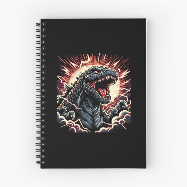 Item preview, Raging Monster Head with Red and Yellow Energy Burst designed and sold by beast-net.