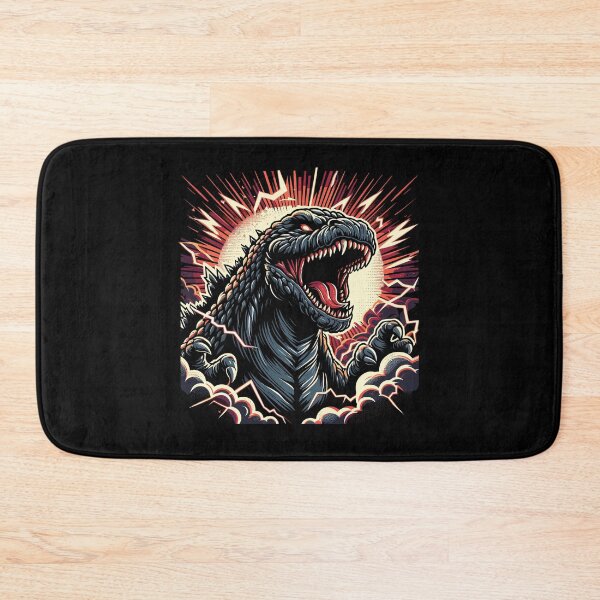Item preview, Raging Monster Head with Red and Yellow Energy Burst designed and sold by beast-net.