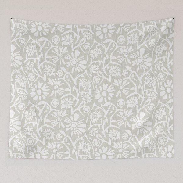 Item preview, Desert Flowers. White and beige version designed and sold by Alex  Blud.