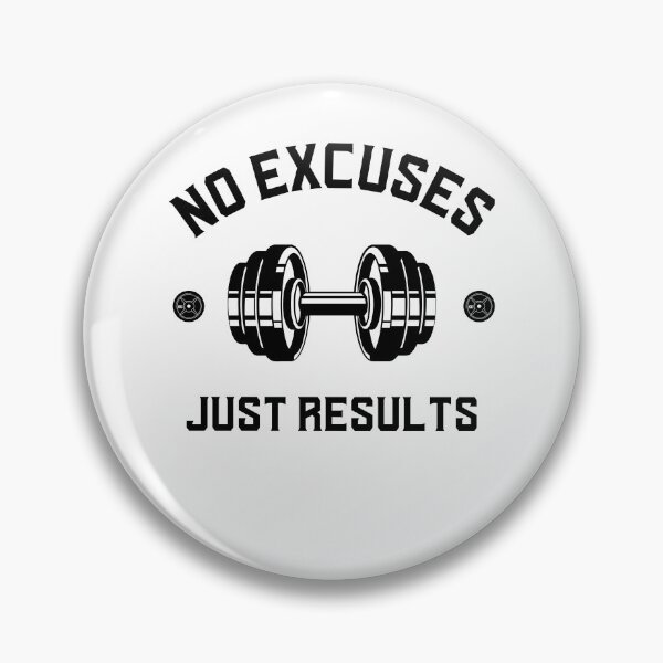 Item preview, No Excuses Just Results T-Shirt designed and sold by NGSAuraStore.