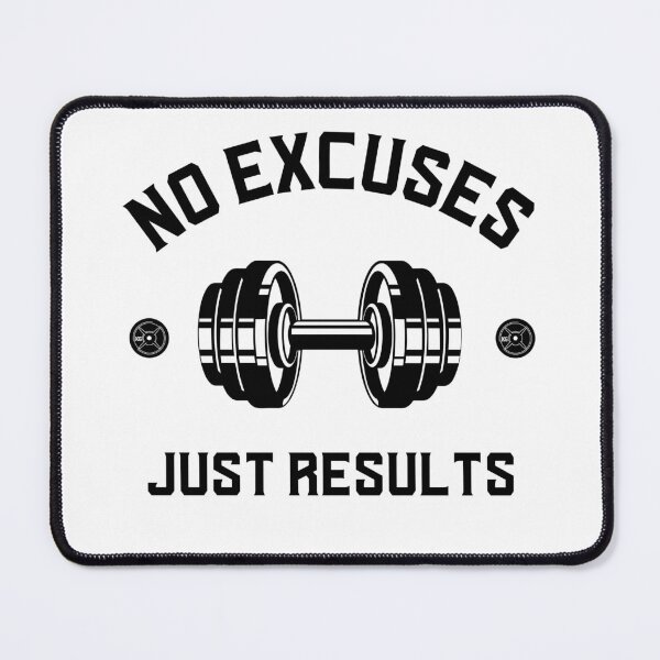 Item preview, No Excuses Just Results T-Shirt designed and sold by NGSAuraStore.