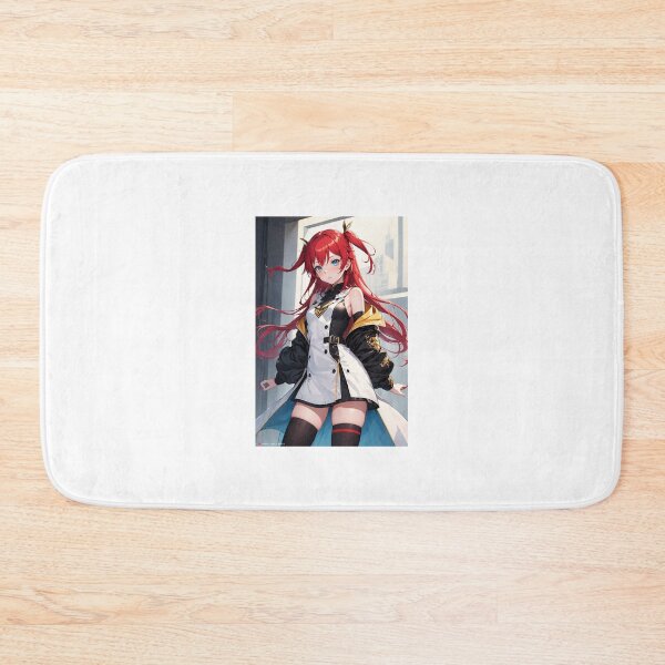 Item preview, Xue Wang World Dai Star Anime Art | Red Hair Twin Tails Actress Idol Aesthetic designed and sold by iloveanimechibi.