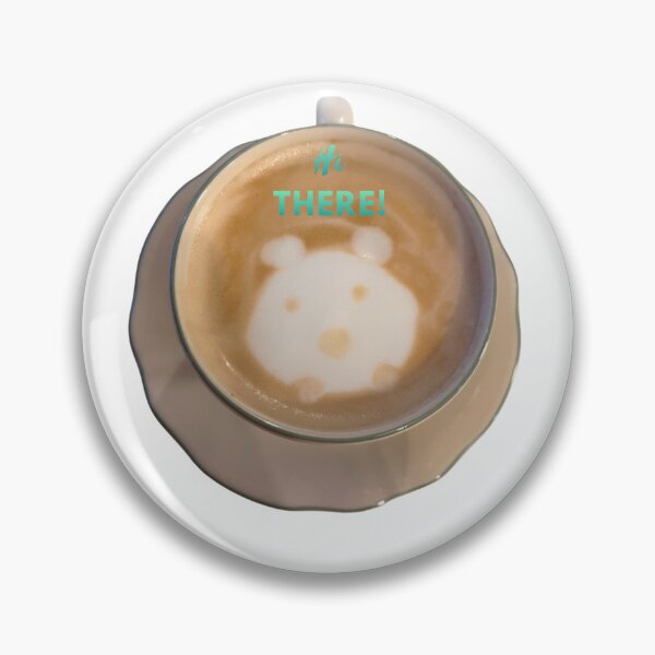 Item preview, Hi There Coffee Cup Sticker designed and sold by candygirl8.