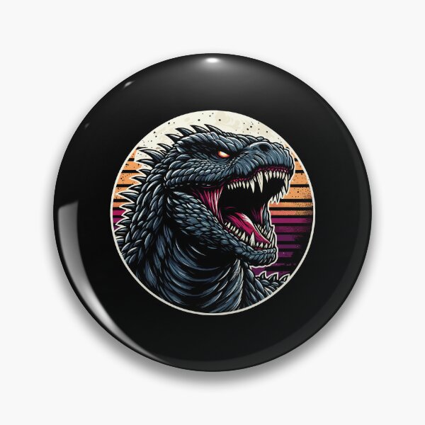 Item preview, Angry Monster Head Roaring with Atomic Energy Explosion designed and sold by beast-net.