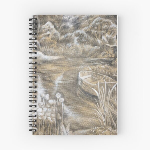 Item preview, Pond landscape drawing designed and sold by June Clancy.