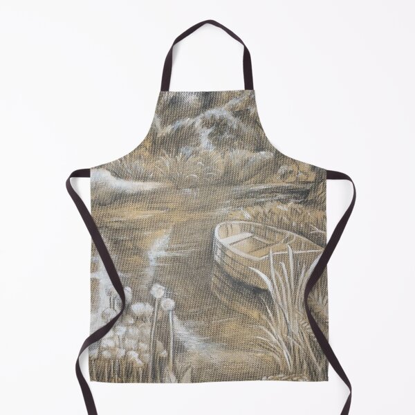 Item preview, Pond landscape drawing designed and sold by June Clancy.