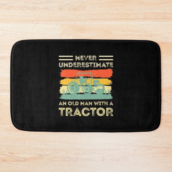 Item preview, Never Underestimate An Old Man With A Tractor Funny Farmers designed and sold by SharronDawn.
