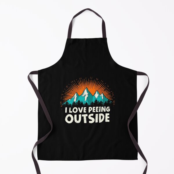 Item preview, I Love Peeing Outside Camping Humor Mountain Hiking Joke designed and sold by GraceShelley.