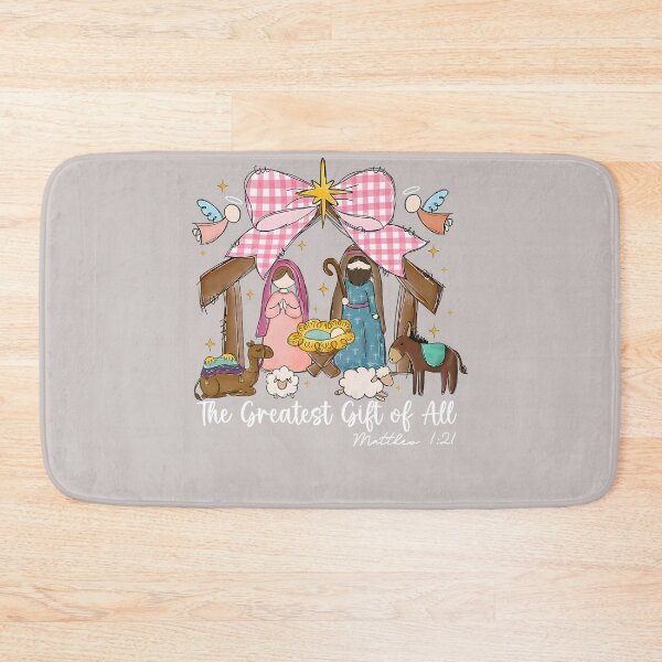 Item preview, The Greatest Gift of All Nativity Scene Jesus Christian Christmas designed and sold by KristineLi.