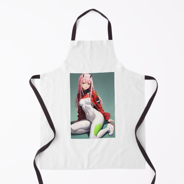 Item preview, Zero Two Darling in the Franxx Anime Art | Pink Hair Red Pilot Suit Aesthetic designed and sold by iloveanimechibi.
