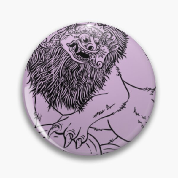 Item preview, Powerful Lion Linework designed and sold by Vinsinv.