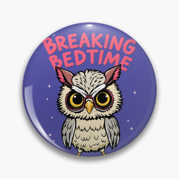 Item preview, Night Owl Breaking Bedtime Rebel Kid Humor designed and sold by Amplify-n-Co.