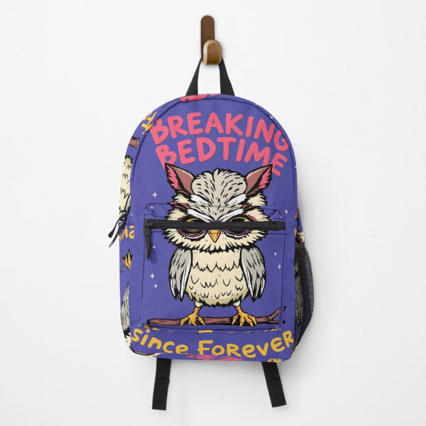 Item preview, Night Owl Breaking Bedtime Rebel Kid Humor designed and sold by Amplify-n-Co.