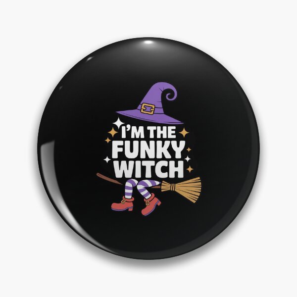 Item preview, I'm The Funky Witch Halloween Matching Group Costume designed and sold by BubblePancake.