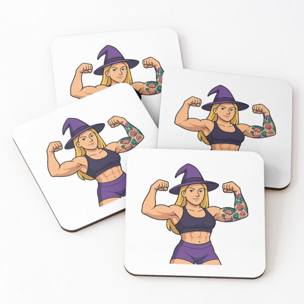 Item preview, Flexing Witch designed and sold by NadiNaut.