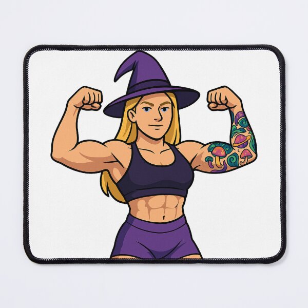 Item preview, Flexing Witch designed and sold by NadiNaut.