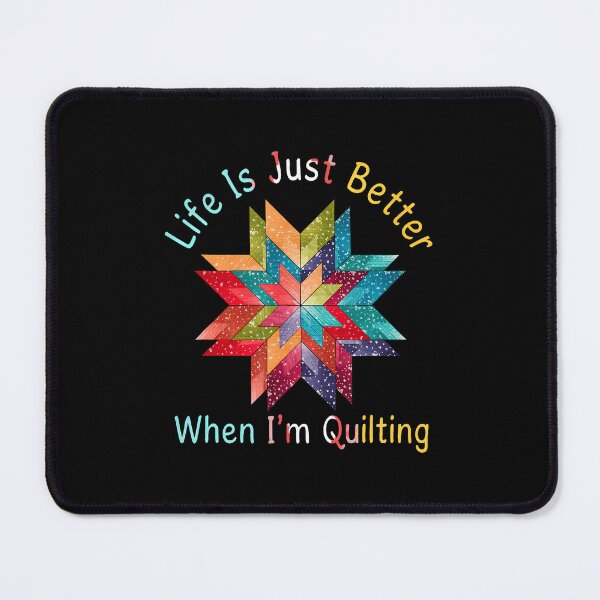 Item preview, Funny Sewing Quilter Life Is Just Better When I'M Quilting designed and sold by MarianMartha.