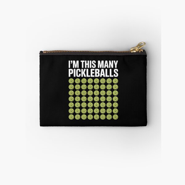 Item preview, I'm This Many Pickleballs Paddleball Lover 70th Birthday designed and sold by BubblePancake.