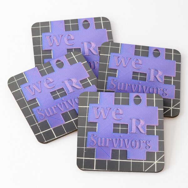 Item preview, #WeAreSurvivors designed and sold by Gud Humxn Finds.