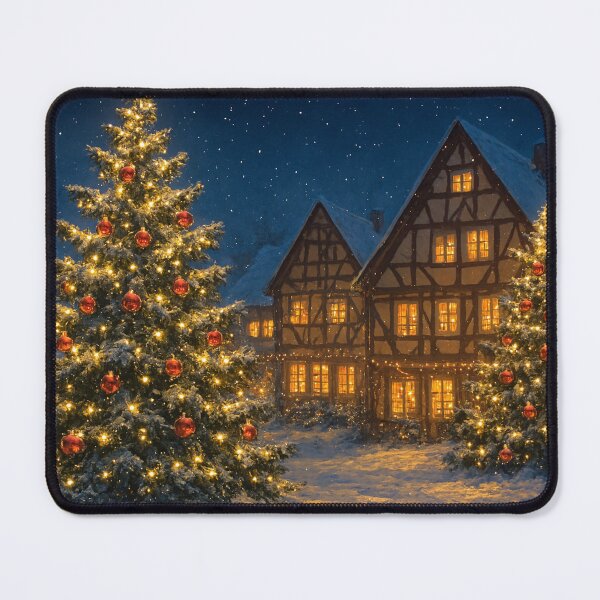 Item preview, Romantic Christmas in the half-timbered village designed and sold by Sigtrix.