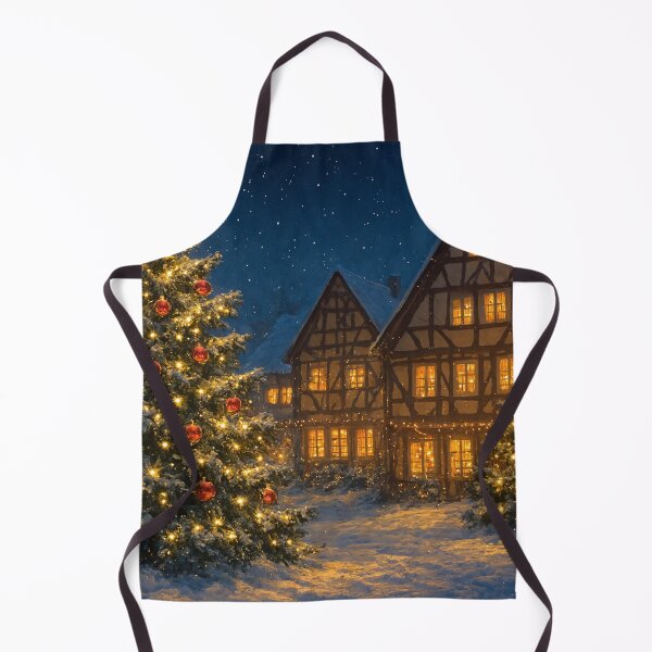 Item preview, Romantic Christmas in the half-timbered village designed and sold by Sigtrix.
