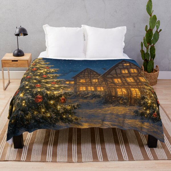 Item preview, Romantic Christmas in the half-timbered village designed and sold by Sigtrix.