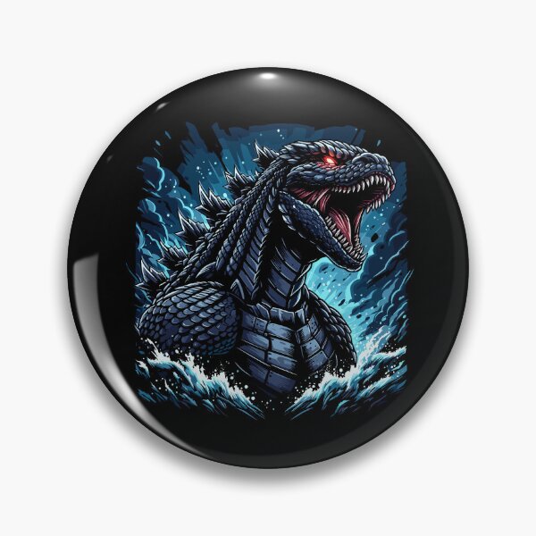 Item preview, Fierce White Monster Roaring in Icy Blue Water designed and sold by beast-net.