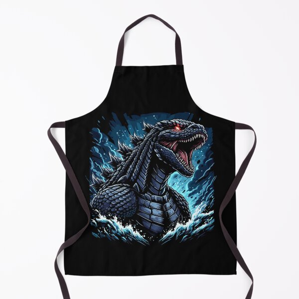 Item preview, Fierce White Monster Roaring in Icy Blue Water designed and sold by beast-net.