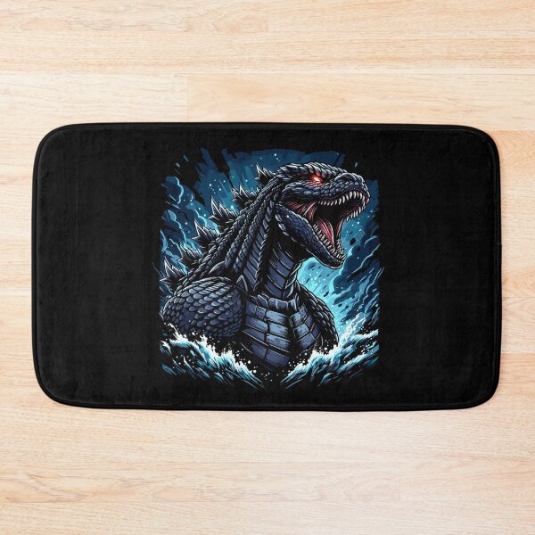 Item preview, Fierce White Monster Roaring in Icy Blue Water designed and sold by beast-net.