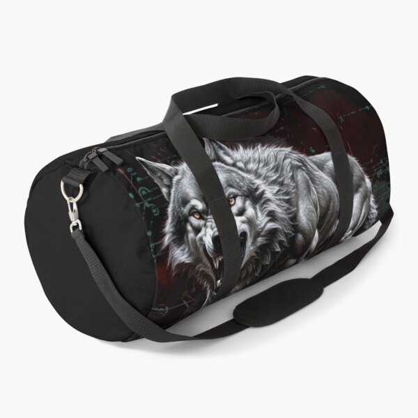 Item preview, WOLF.EXE – Primal Code, Digital Wolf from a Disrupted System designed and sold by CrisMor-Art.