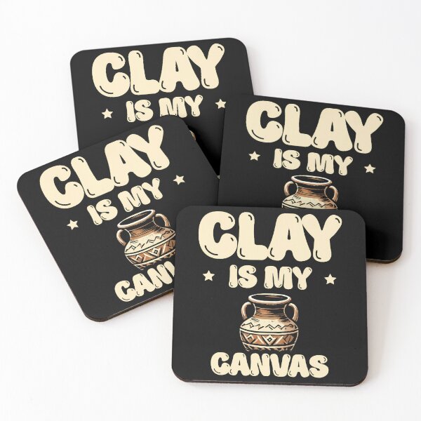 Item preview, Clay Is My Canvas Ceramics Potter Kiln Pot Making Pottery designed and sold by ElaineEsther.