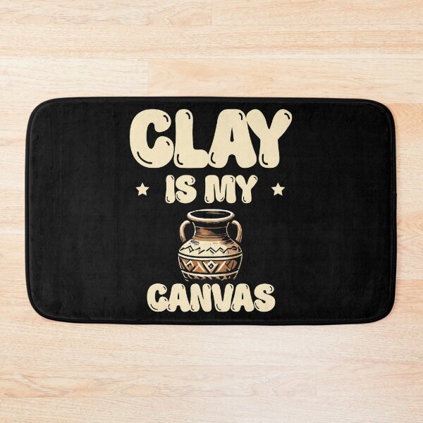 Item preview, Clay Is My Canvas Ceramics Potter Kiln Pot Making Pottery designed and sold by ElaineEsther.