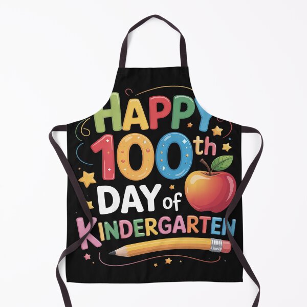 Item preview, Happy 100th Day of Kindergarten Teacher Student 100 Days designed and sold by trinfhri.