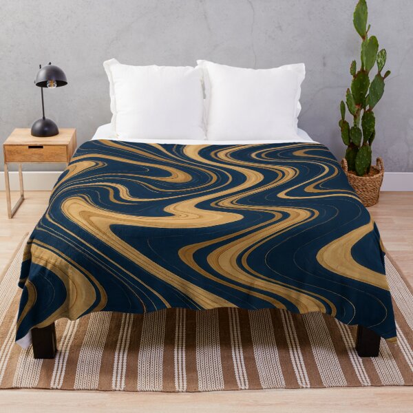 Item preview, Golden Wave Marble Flow designed and sold by PTARZ.