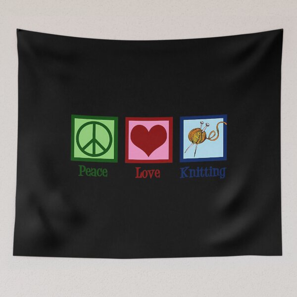 Item preview, Peace Love Knit designed and sold by AdellBridgett.