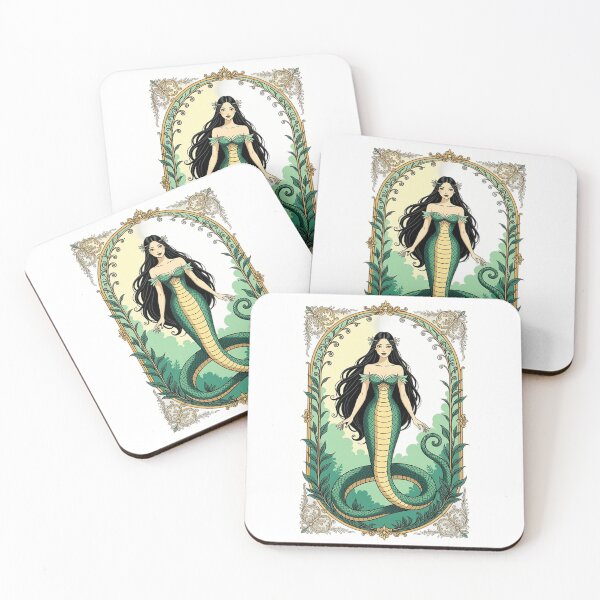 Item preview, The Emerald Serpent Queen designed and sold by ArtQueen777.