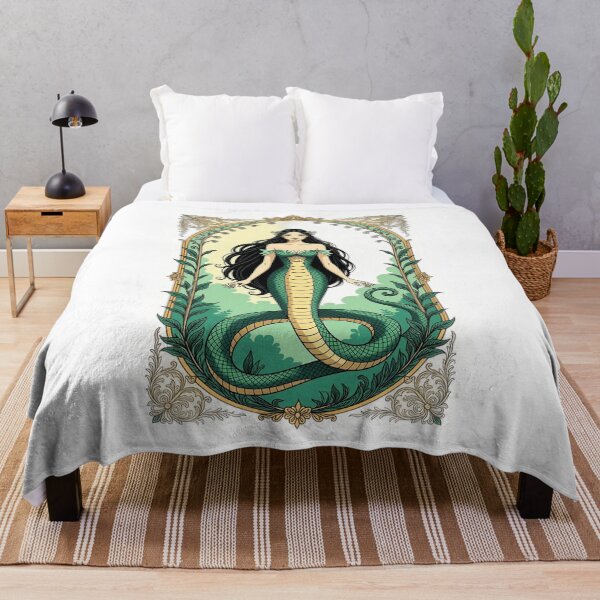 Item preview, The Emerald Serpent Queen designed and sold by ArtQueen777.
