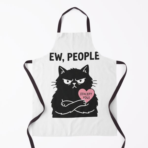 Item preview, Ew People Except You Funny Cat Valentine designed and sold by BKPrintDesing.