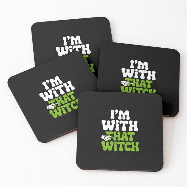 Item preview, I'm with That Witch Halloween Couples Costume designed and sold by LittleDame.