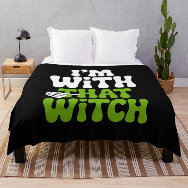 Item preview, I'm with That Witch Halloween Couples Costume designed and sold by LittleDame.