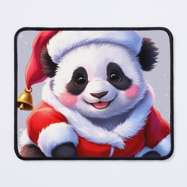 Item preview, Cute panda baby in a Santa Claus costume designed and sold by mywhimsicalworld7.