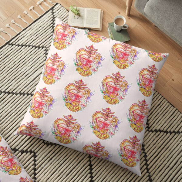 Fairy Charm of Love Floor Pillow