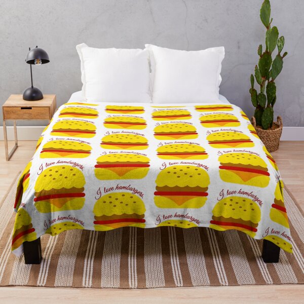 Item preview, I Love Hamburgers" Fun Foodie Script Graphic designed and sold by Jirada.