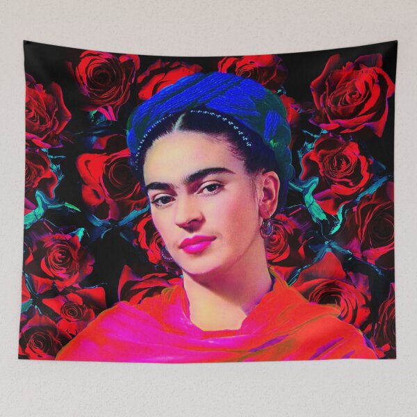Item preview, Frida Kahlo Red Roses designed and sold by FridaArtGallery.